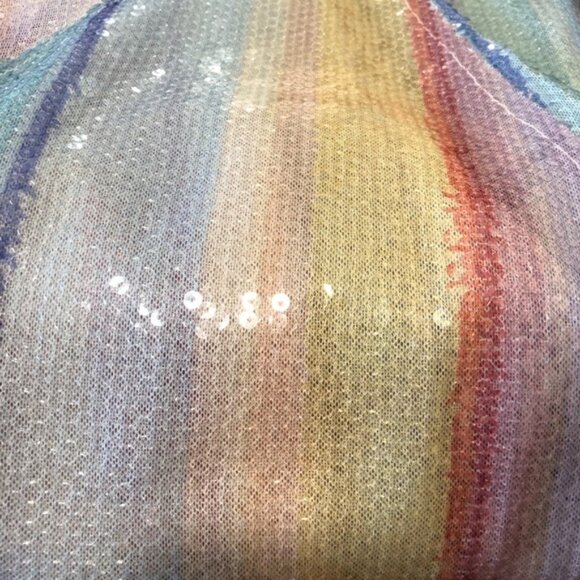 FARM Rio Rainbow Romper Music Festival/Eras Tour/Pride/Hippie/Boho size L - Picture 11 of 14